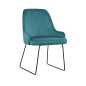 Preview: Stuhl ANNY STRAIGHT türkis - www.artigo.at